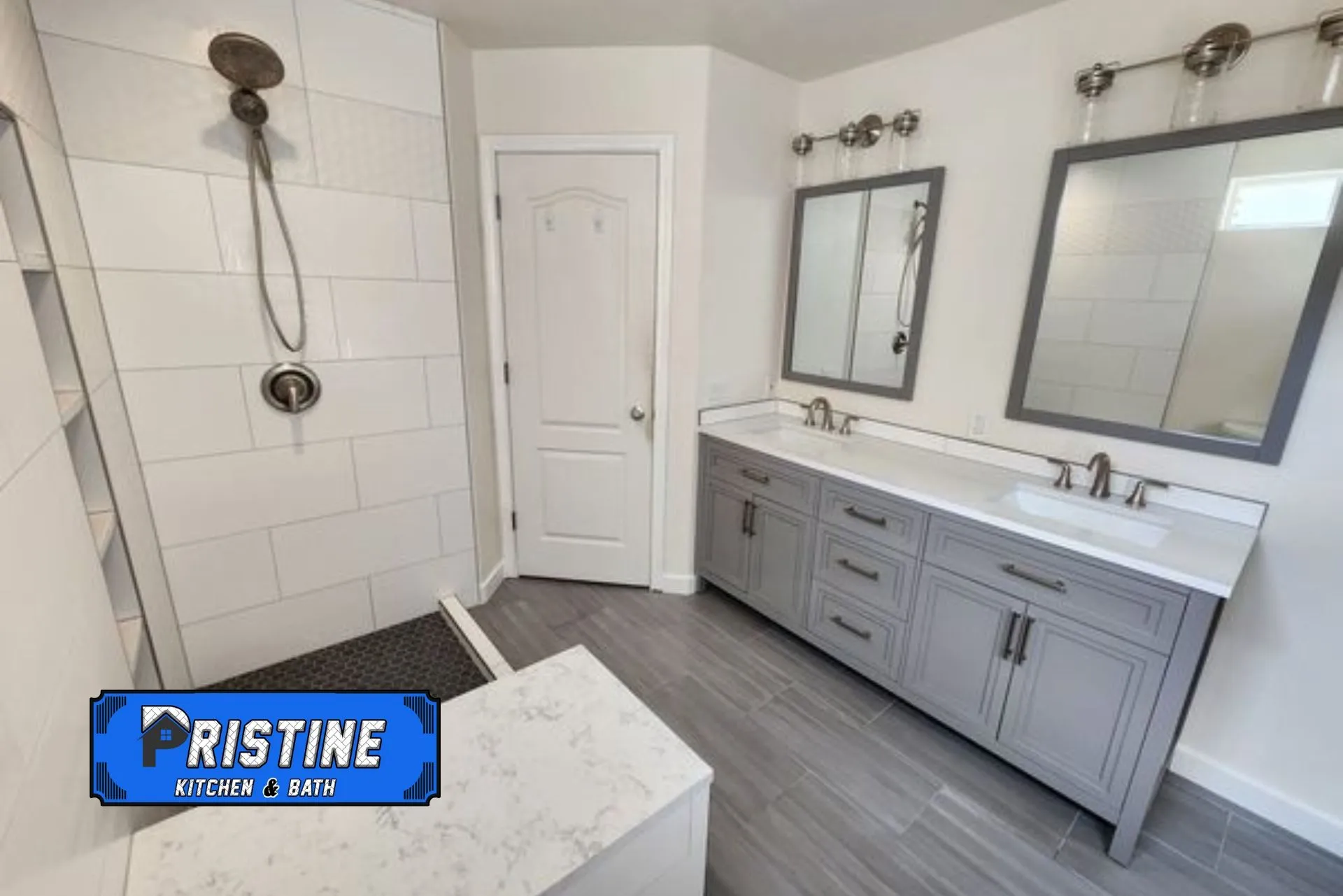Bath-remodel-contractor-dual vanities