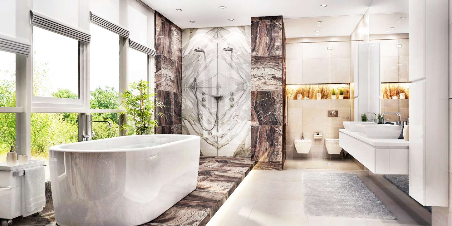 bathroom remodeling in Boise: Spa retreat