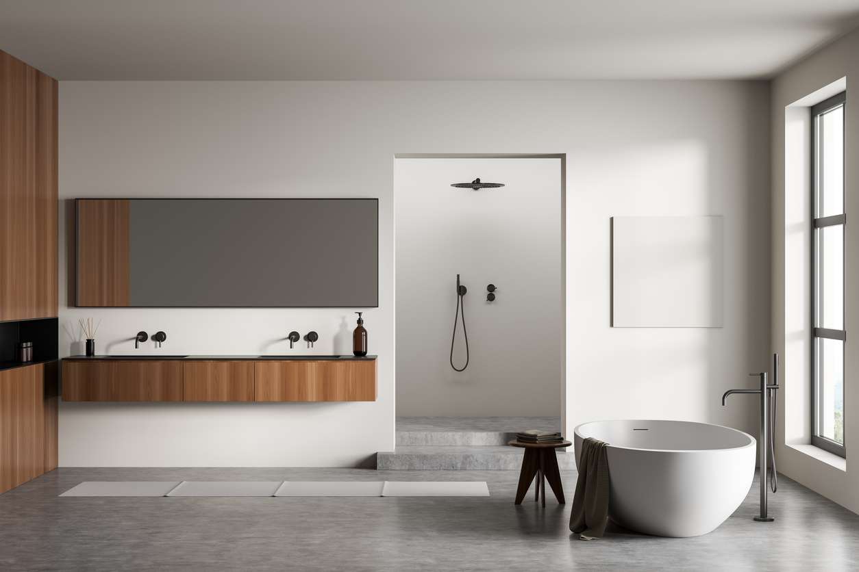 Walk-in Shower vs Tub - bathroom remodel in Boise