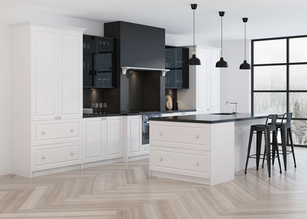 seo optimized image alt text? 7:39 What is the best flooring for a kitchen — luxury vinyl plank installation in open-concept Boise kitchen remodel